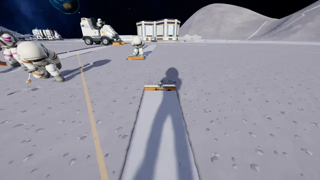 Moon Sweepers screenshot illustrating your first hour